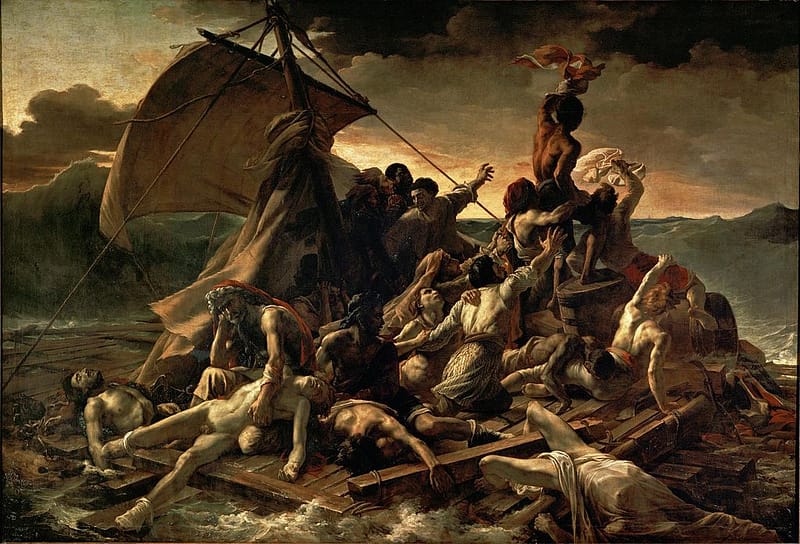 Ήταν ένα μικρό καράβι και ο Théodore Géricault στο Λούβρο